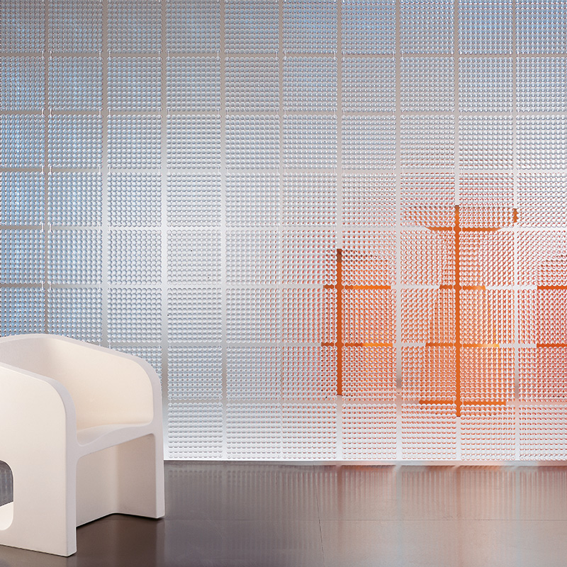 VedoNonVedo Timesquare élément décoratif pour meubler et diviser les espaces - blanc 6